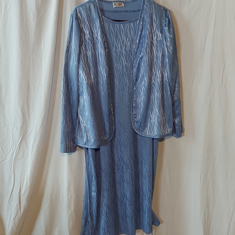 Light Blue dress with jacket